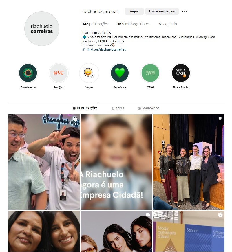 Riachuelo colaboradores influenciadores